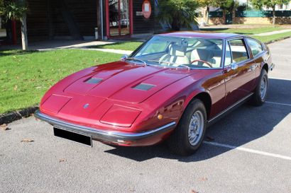 1971 MASERATI INDY 4,2L 
Châssis n° AM116948
Carte...