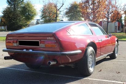 1971 MASERATI INDY 4,2L 
Châssis n° AM116948
Carte...