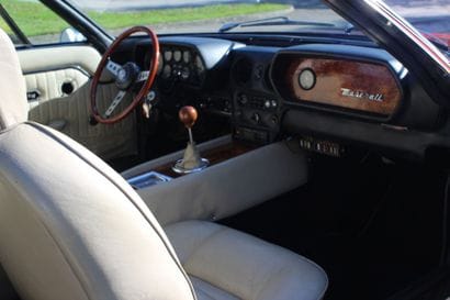 1971 MASERATI INDY 4,2L 
Châssis n° AM116948
Carte...
