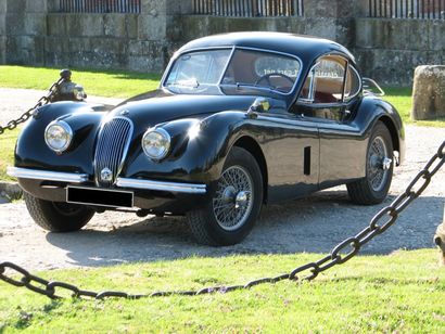 1954 JAGUAR XK 120 FHC 
Châssis n° 681467
Carte...