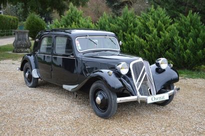 1936 CITROEN TRACTION 11A 
Châssis n° 110300
Carte...