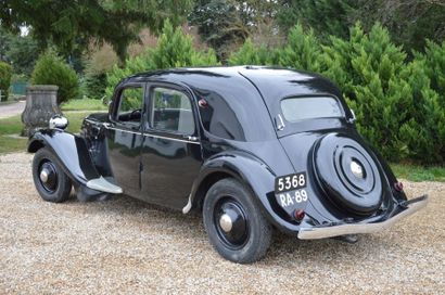 1936 CITROEN TRACTION 11A 
Châssis n° 110300
Carte...