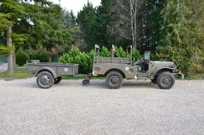 C1941 DODGE WC 52 AVEC REMORQUE 
Châssis...