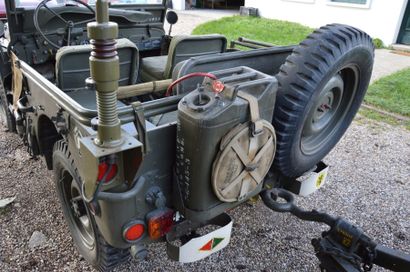 JEEP WILLYS 
Châssis n° 26157116
Carte grise...