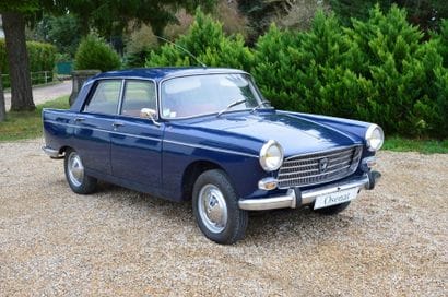 1963 PEUGEOT 404
 Châssis n° 1345891
Carte...