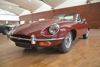 1970 JAGUAR TYPE E S2 CABRIOLET 
Châssis...