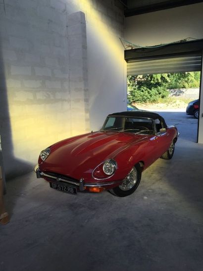 1970 JAGUAR TYPE E S2 CABRIOLET 
Châssis...