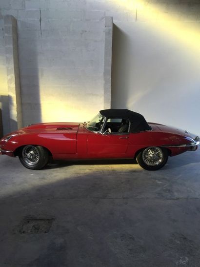 1970 JAGUAR TYPE E S2 CABRIOLET 
Châssis...