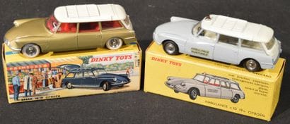 DINKY TOYS
Citroën ID 19 Ambulance (556),...