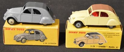 DINKY TOYS
Citroën 2CV modèle 61 (558), Citroën...