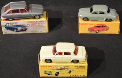 DINKY TOYS
Renault 16 (537), Renault Dauphine...