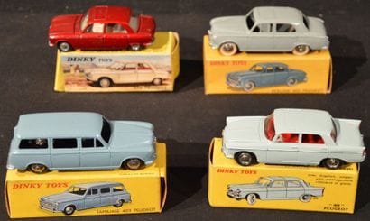 DINKY TOYS
Peugeot 204 (510) Peugeot 403...