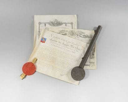 Lettres patentes. Lettre d’anoblissement...
