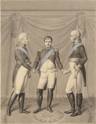 École allemande du XIXeme siècle « Retrouvailles...