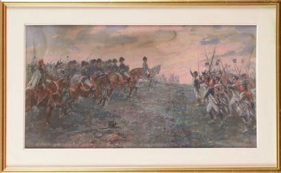 Emile CHEPFER (1876-1944) « Le soir d’Austerlitz...