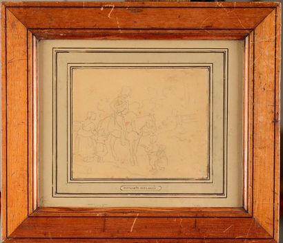 Hippolyte BELLANGE (1800-1866). « Le chasseur...