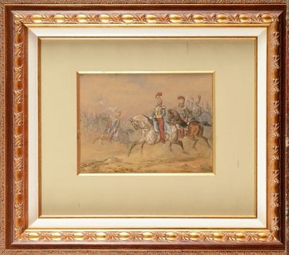 Charles de LUNA (né en 1812). Ecole française...