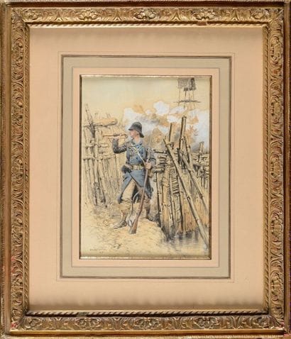Edouard DETAILLE (1848-1912)
«Le Clairon...