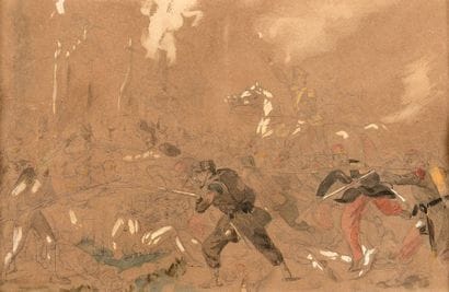 Horace VERNET (1789-1863 ), entourage de...