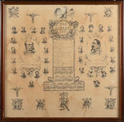 FOULARD et TIRAGES - Foulard «War almanach...