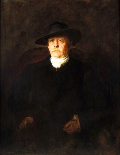 Franz von LENBACH (1836-1904) Ecole allemande
«Portrait...