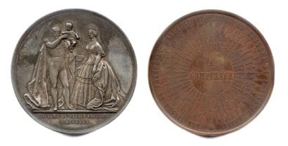 Napoléon III - Eugénie – le Prince Impérial
Coffret...