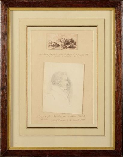 Deux dessins:
a) Louis Napoléon BONAPARTE...
