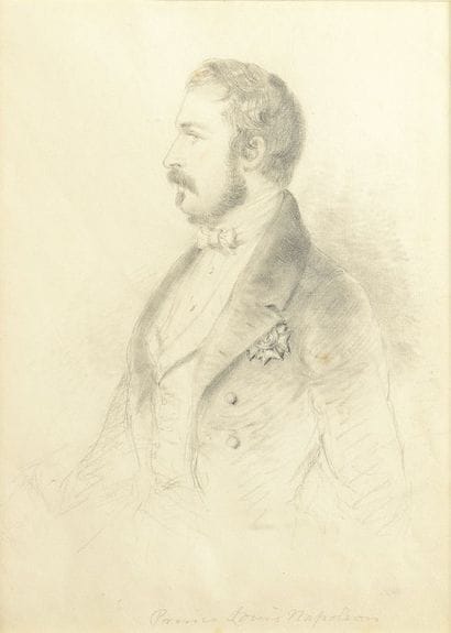 Alfred d'ORSAY (1801-1852). Ecole française
«Portrait...