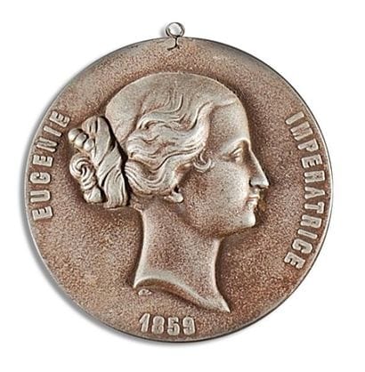 «Louis Napoléon de profil, à Ham en 1843»...