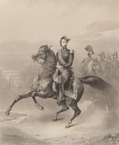 Horace VERNET, d'après
«Louis Napoléon Bonaparte...
