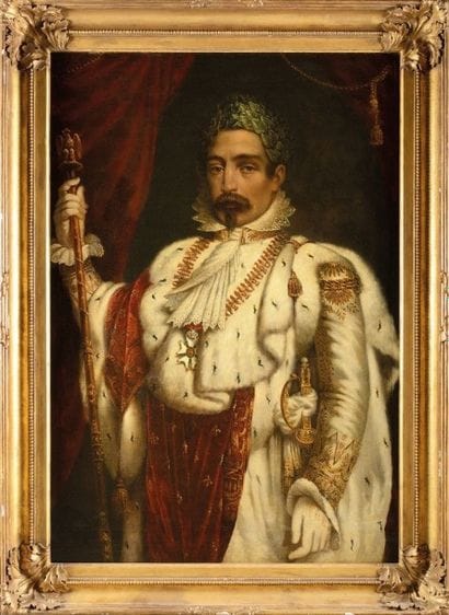Ecole FRANCAISE de la fin du XIXème siècle
«L'Empereur...