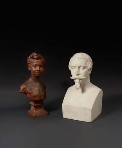 Jean Auguste BARRE (1811-1896). Ecole française
«L'Empereur...