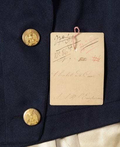 L'EMPEREUR NAPOLEON III
Rare habit de Cour...