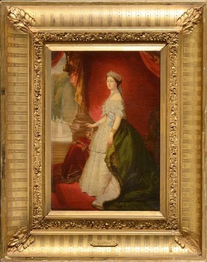 WINTERHALTER, d'après. Ecole française
«L'Empereur...