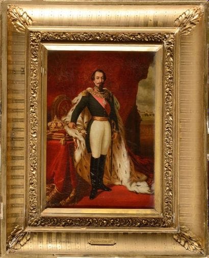 WINTERHALTER, d'après. Ecole française
«L'Empereur...