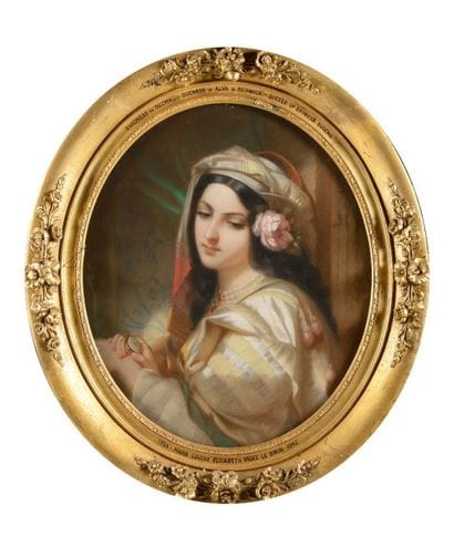 ECOLE FRANCAISE DU XIXème siècle
«Portrait...