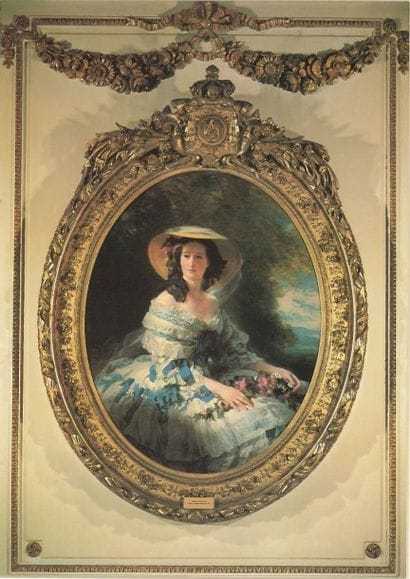 L'IMPERATRICE EUGENIE. Huit gravures, lithographies...