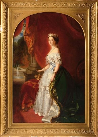 H.FIONAIN, d'après WINTERHALTER. Ecole française...