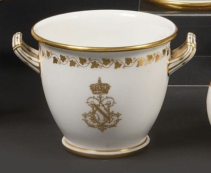 SÈVRES
Service dit des Princes Petit seau...