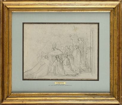 COUTURE Thomas (Senlis, 1815 - Villiers-le-Bel,...