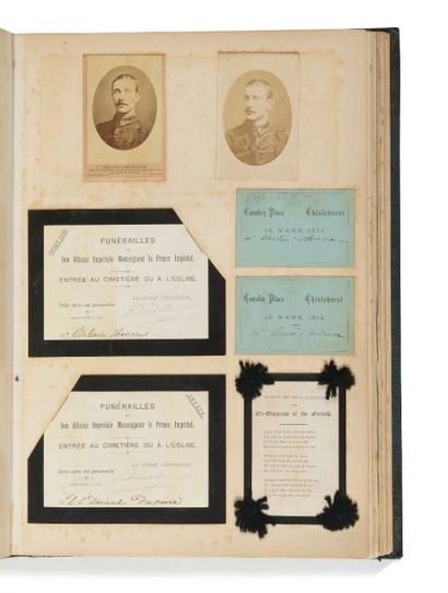 «NAPOLEON – PRINCE IMPERIAL» Important recueil...