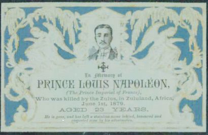 «MORT DU PRINCE IMPERIAL – 1879.» Recueils...