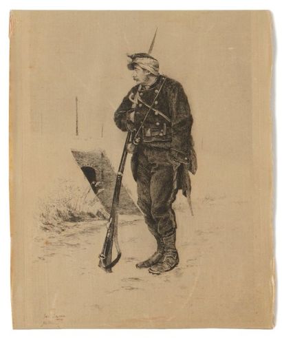 BERNE BELLECOUR, d'après. CALAHAN
«Fantassin...