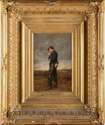 Etienne BERNE BELLECOUR (1838-1910). Ecole...