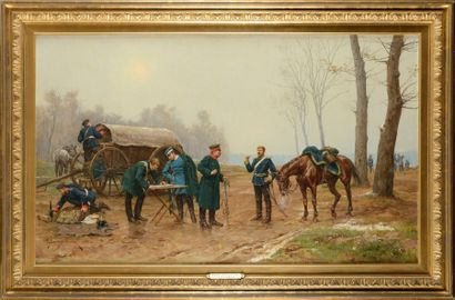 Etienne BERNE BELLECOUR (1838-1910) 
«Le...