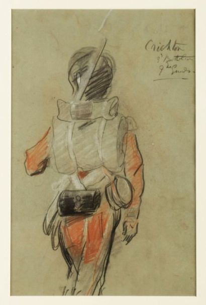 Sir Francis GRANT (1803-1878)
«Etude du Duc...