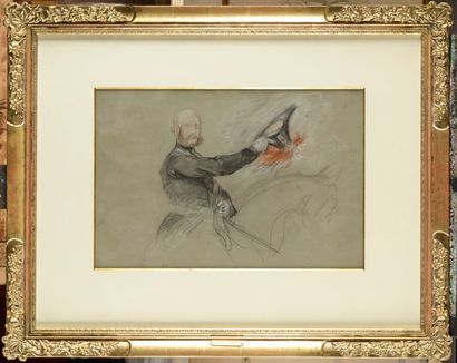 Sir Francis GRANT (1803-1878)
«Etude du Duc...