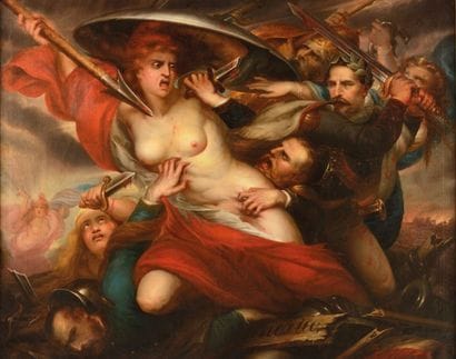 Ecole de Bologne de la fin du XIXème siècle
«Allégorie...
