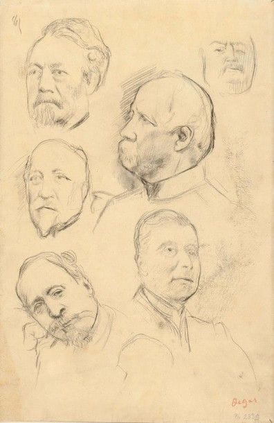 DEGAS Edgar (Paris, 1834 - Paris, 1917 )...