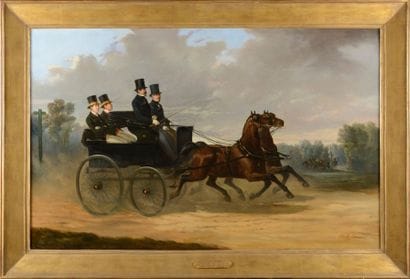Charles de LUNA (vers 1812-?). Ecole française...